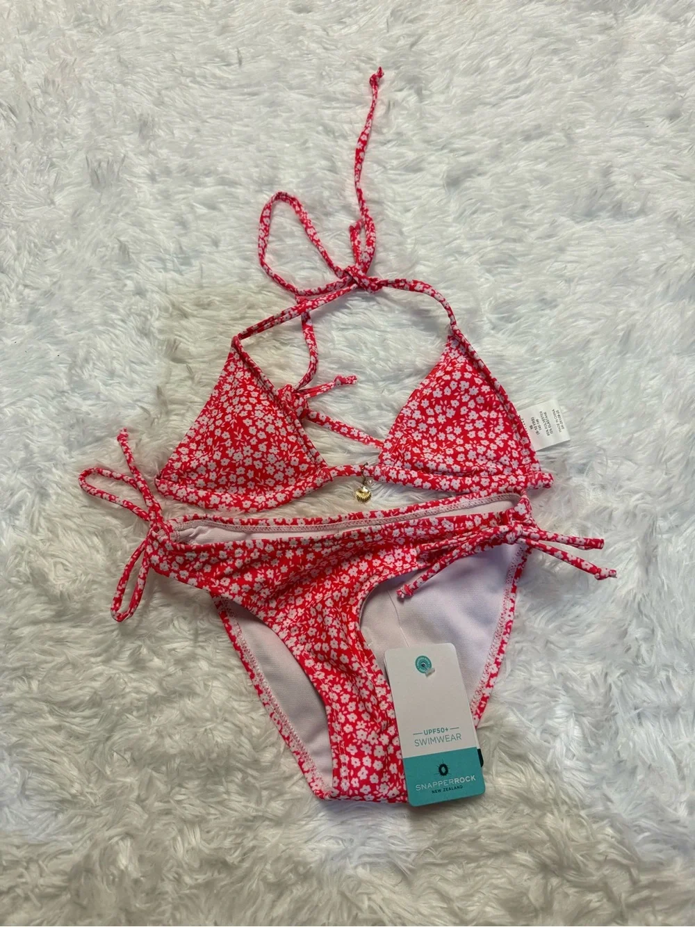 Snapper Rock DITSY BLOOM TEEN TRIANGLE BIKINI